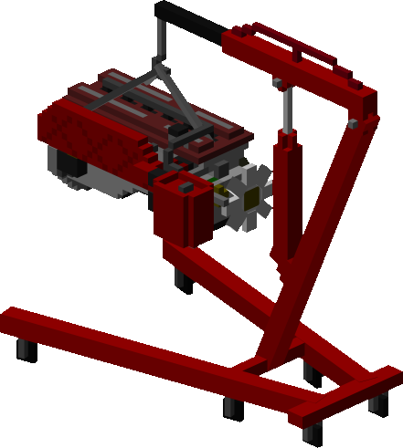 Engine Crane RED preview
