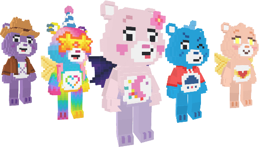 The Sandbox Game - Care Bears Avatars coming to the metaverse