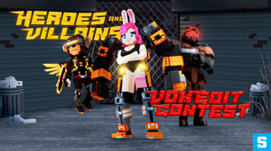 Heroes vs. Villains VoxEdit Contest