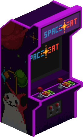 Arcade Space Cat preview