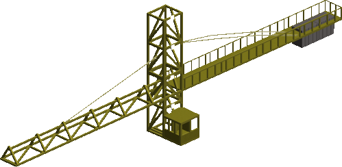 Part 3 of 4 counterweight tower crane preview