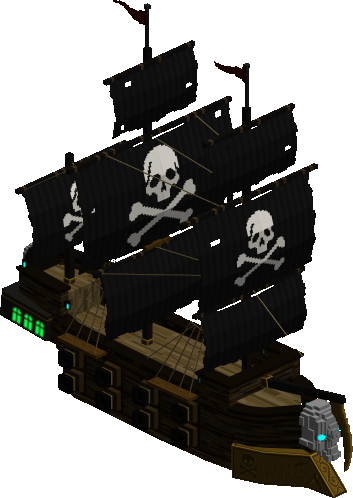 Ghostly Pirate Ship preview