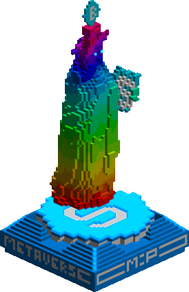 Statue of liberty of the pluralistic metaverse preview
