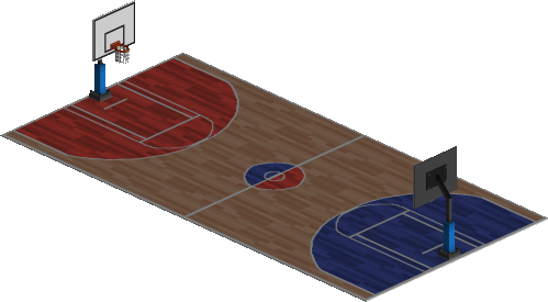 Elite Basketball Court preview