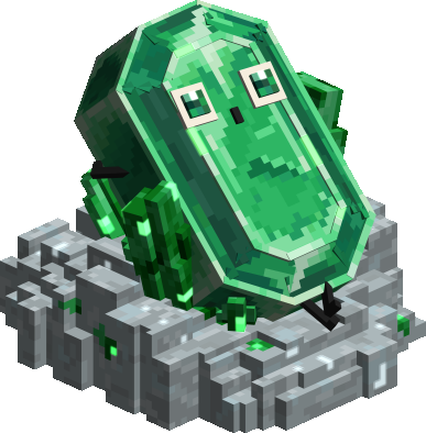 Emerald Diorama - Crypto Crystal preview