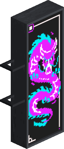 neon sign king dragon preview