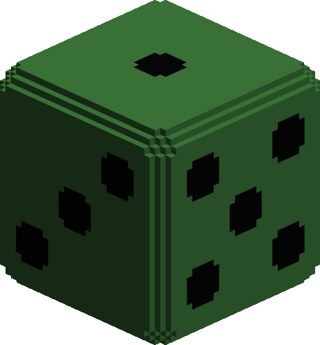 D6 Die - Green preview