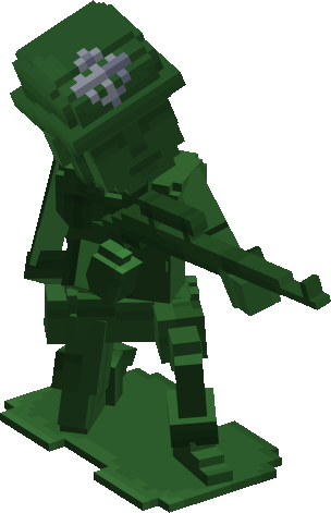 Green Plastic Soldier - Rifleman preview