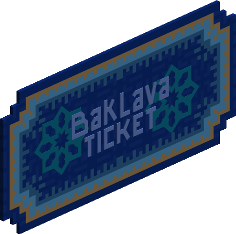 2023 Baklava Ticket preview