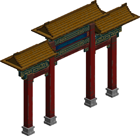 Chinese Archway Building preview