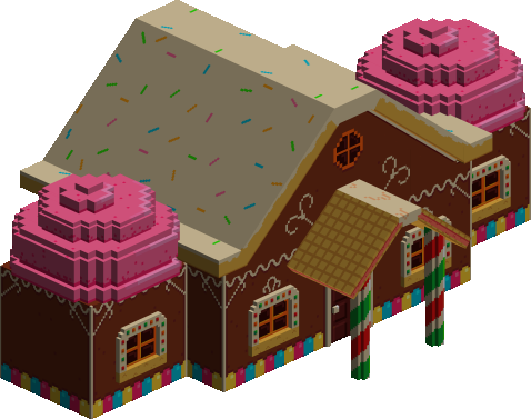Gingerbread mansion preview