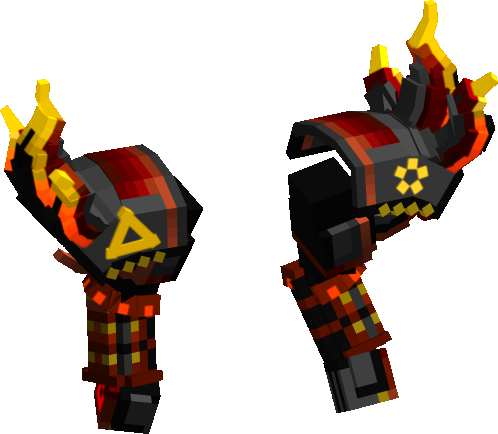 Fire Armor Arms - Elements preview