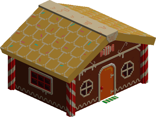 Gingerbread house preview
