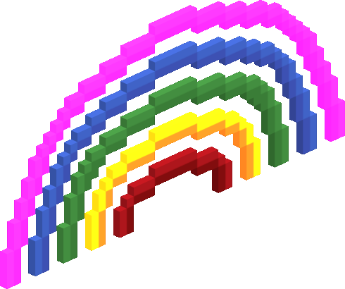 Neon Rainbow Sign preview