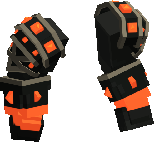 Shadowforged Ironclad Gauntlets - Battle Myths preview
