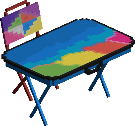 Colorful desk preview