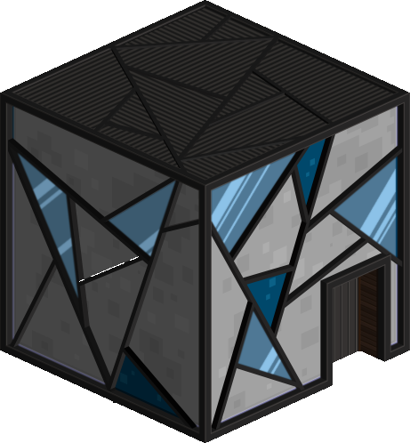 Geometric Cube House preview