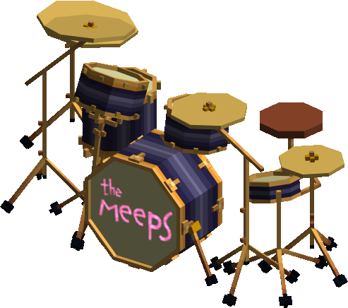 The Meeps Drum Set preview
