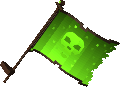 Battle Flag: NECROFLAG (Emerald) preview