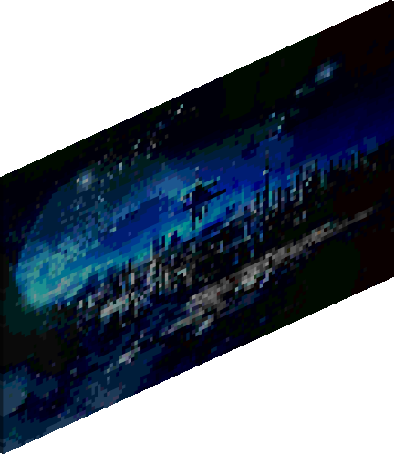 Sci_Fi Art Painting Blue Moon preview