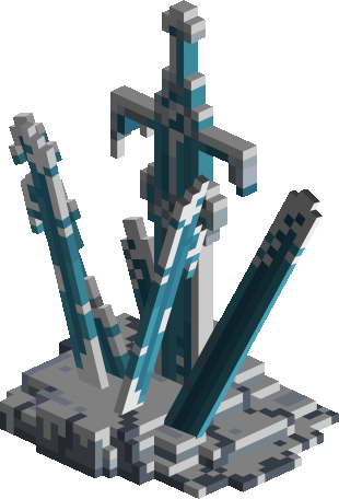 Frozen Sword Statue preview