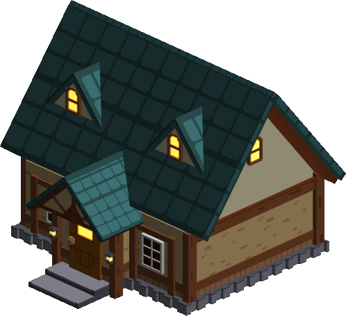 Teal Roof House preview