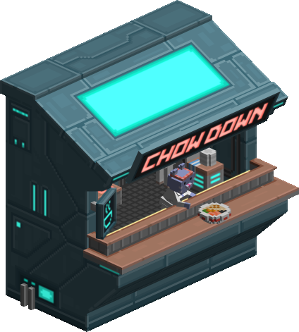 Trio Chowdown Cat - CF Cyberpunk preview