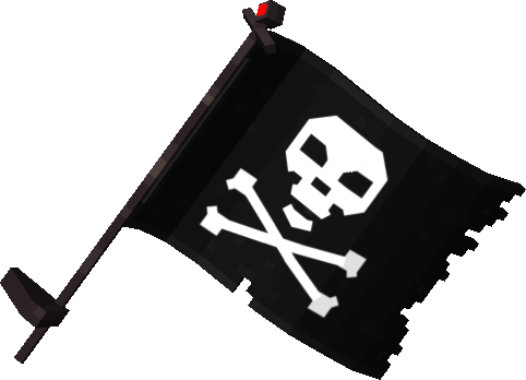 Battle Flag: PIRATE SKULL preview