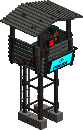 Guard tower  - CF Cyberpunk preview