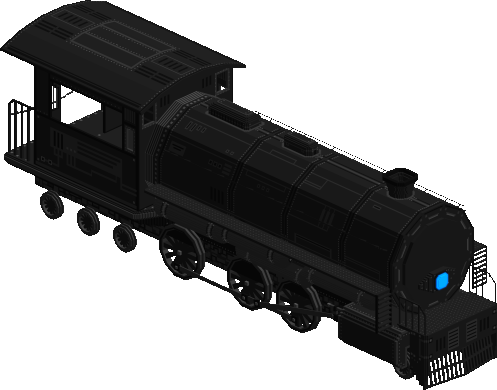 Spook Steam Locomotive preview