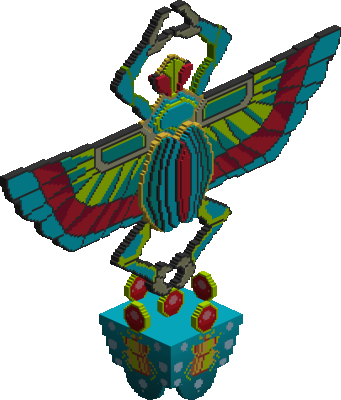 Ancient Egyptian Scarab Statue preview