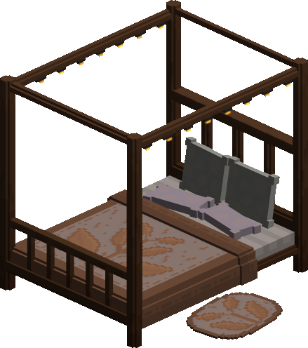 Rustic Wood Bed preview