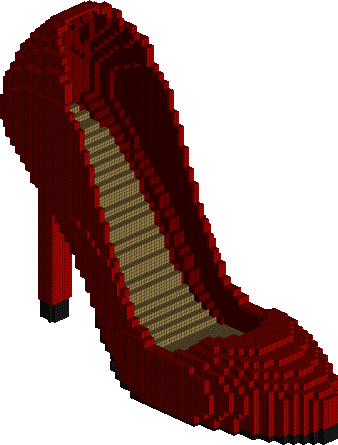 Large high heels preview