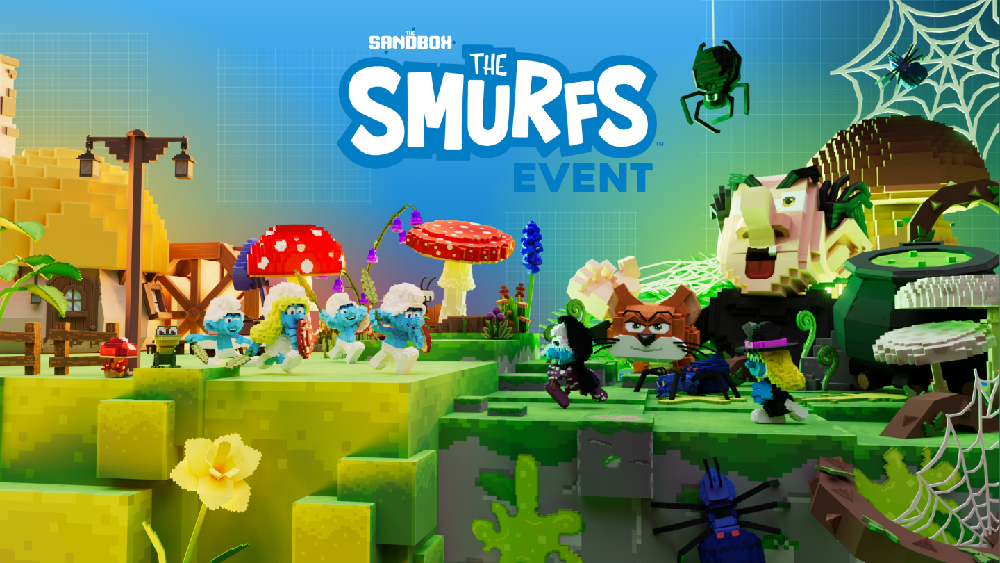 The Sandbox Game — Smurfs coming to the metaverse